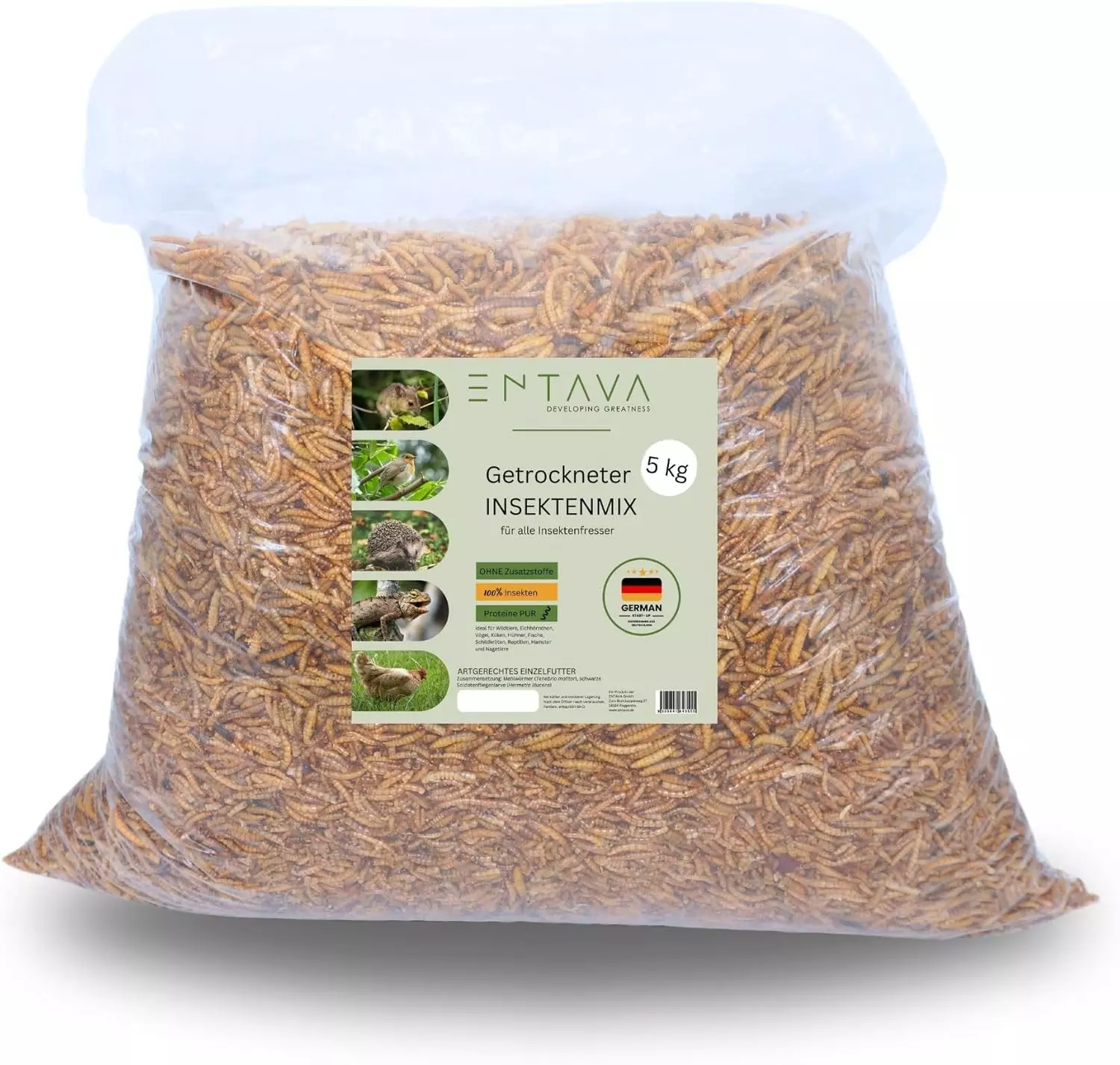 ENTAVA 5kg nachhaltiger Insektenmix